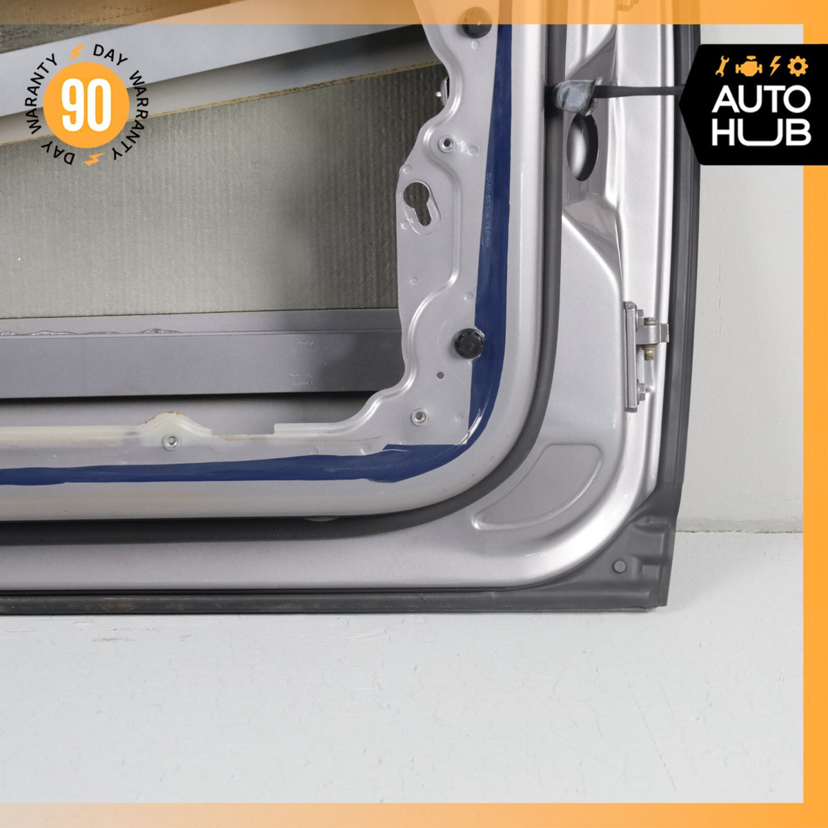 03-09 Bentley Continental GTC GT Left Side Door Shell Frame Panel Silver OEM 46k - photo 14