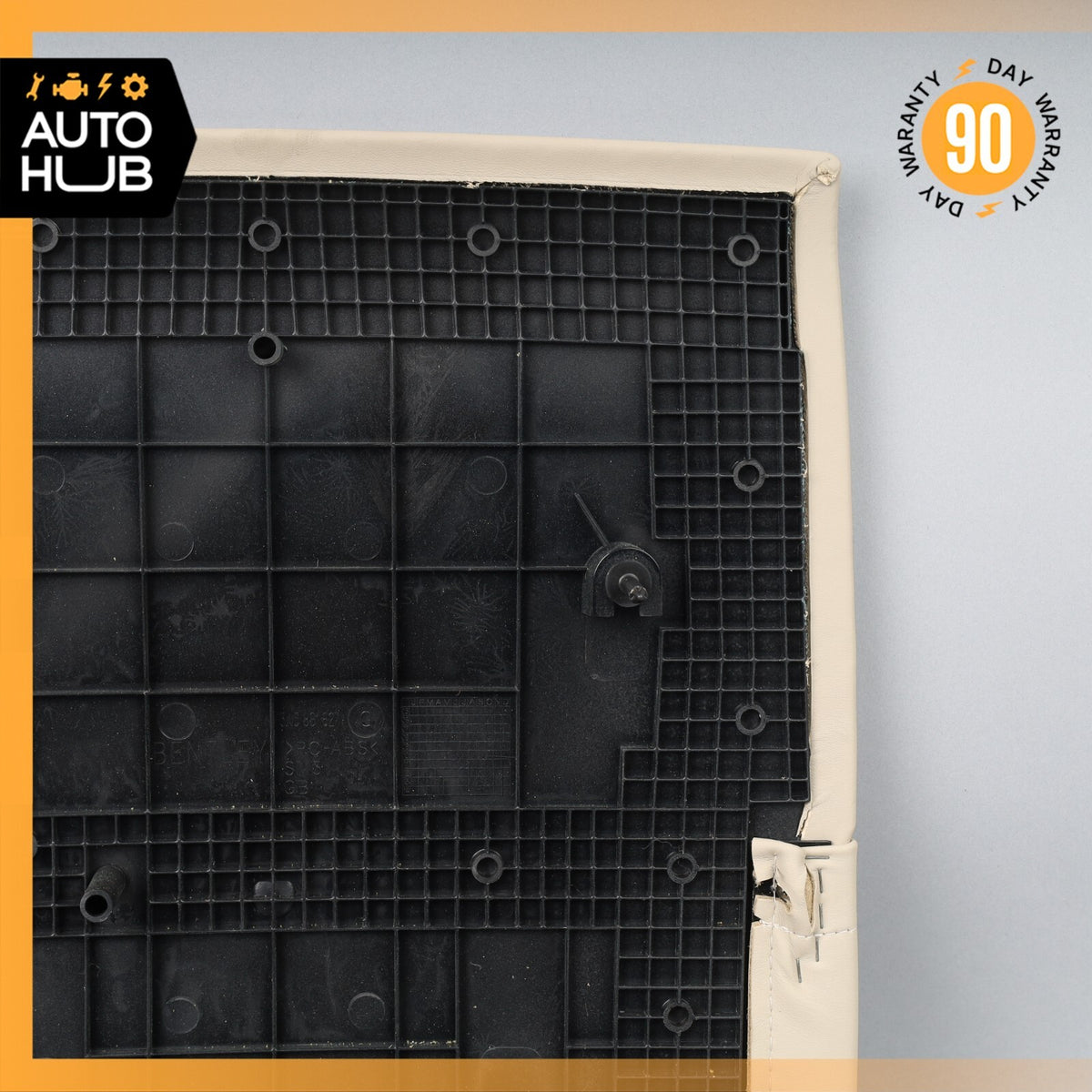 06-13 Bentley Continental Flying Spur Front Left Side Seat Back Panel OEM 80k - photo 10