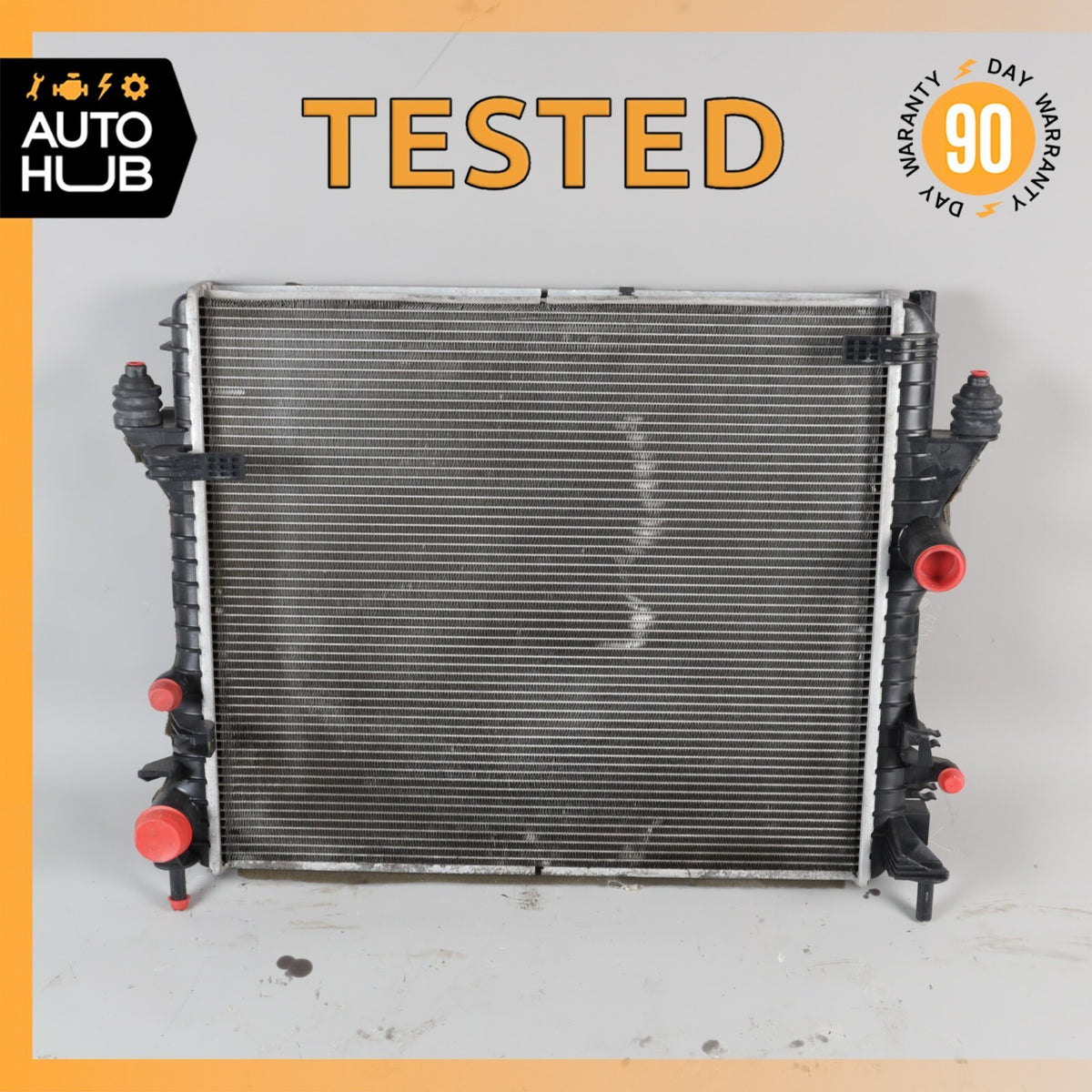 10-24 Jaguar X150 XK F-Type Engine Motor Radiator Assembly EX538005AA OEM - photo 1