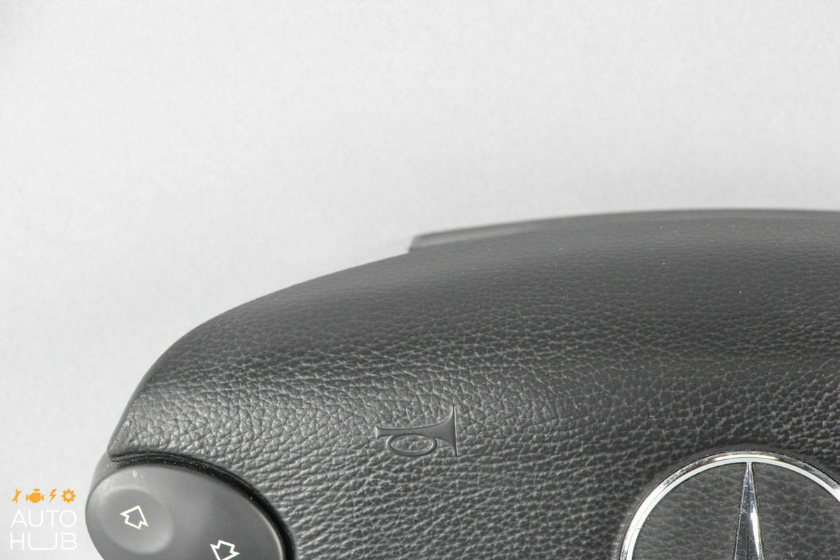Mercedes W209 CLK500 E350 SL500 Steering Wheel Airbag Air Bag Black OEM - photo 3