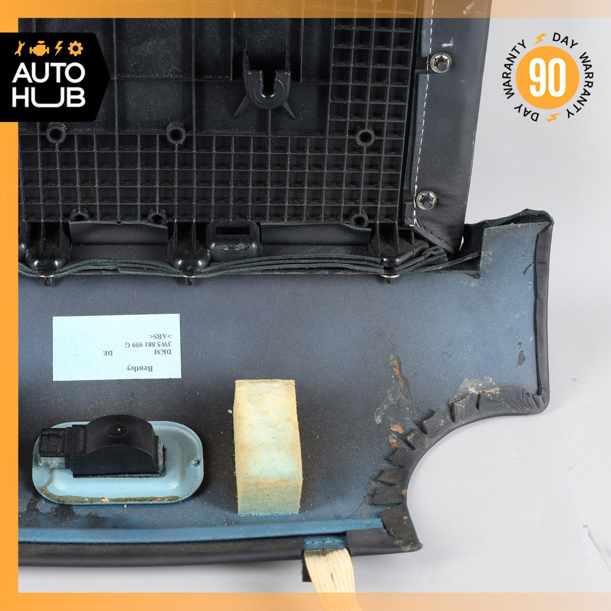 06-13 Bentley Continental Flying Spur Front Left Side Seat Back Panel OEM - photo 14