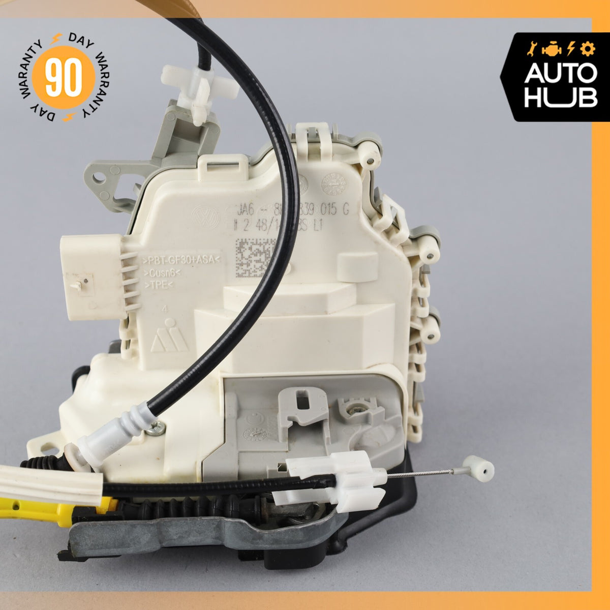 2015 Porsche Macan S 95B Rear Left Driver Side Door Lock Latch Actuator OEM - photo 2