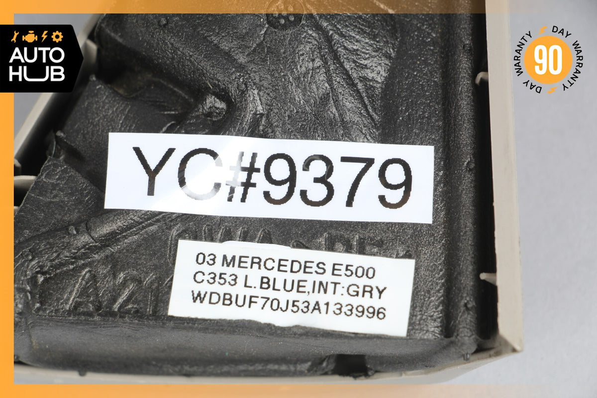 03-06 Mercedes W211 E500 E320 Tweeter Speaker Cover Left Driver Side Gray OEM - photo 10