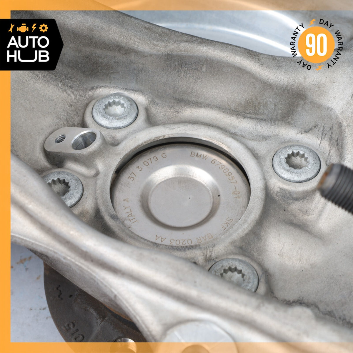 2011 BMW F04 750i Hybrid Front Left Side Wheel Carrier Spindle Knuckle Hub OEM - photo 12