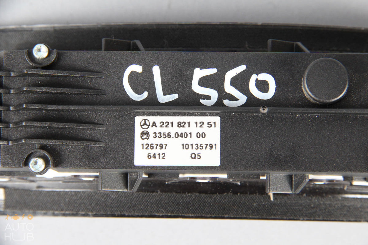 07-13 Mercedes W216 CL550 S550 Dashboard Dash Control Switch Panel 2218211251 - photo 12