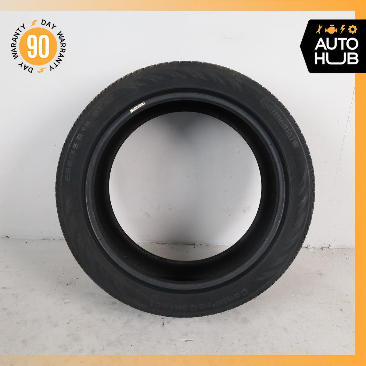 285/35R18 Continental ContiProContact 285 35 18' 97H XL 9/32" Set of 2 Tires - photo 8