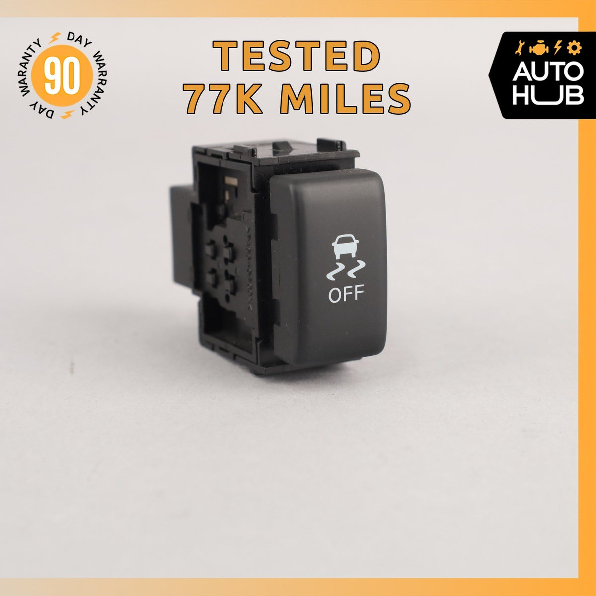 08-13 Infinity G37 Traction Control Vehicle Dynamics Switch Button OEM 77k - photo 1