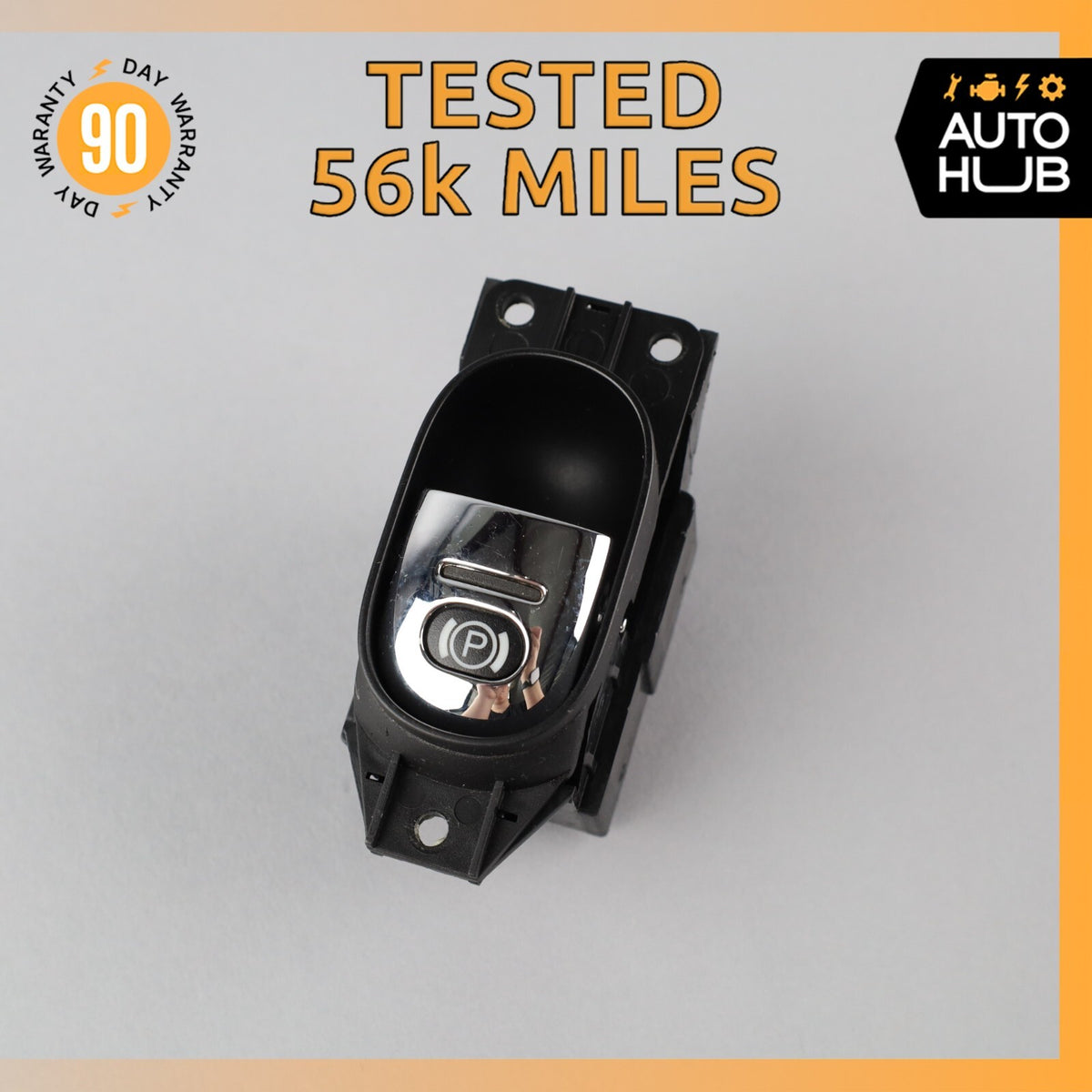 03-18 Bentley Continental GT GTC Electronic Parking Button Switch OEM 56k - photo 1