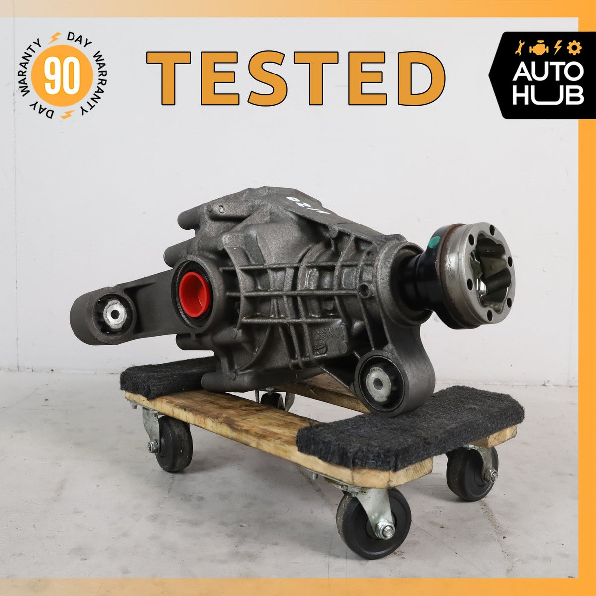 03-06 Porsche Cayenne 955 Turbo 4.5L V8 Rear Differential Diff Axle Carrier OEM - photo 1