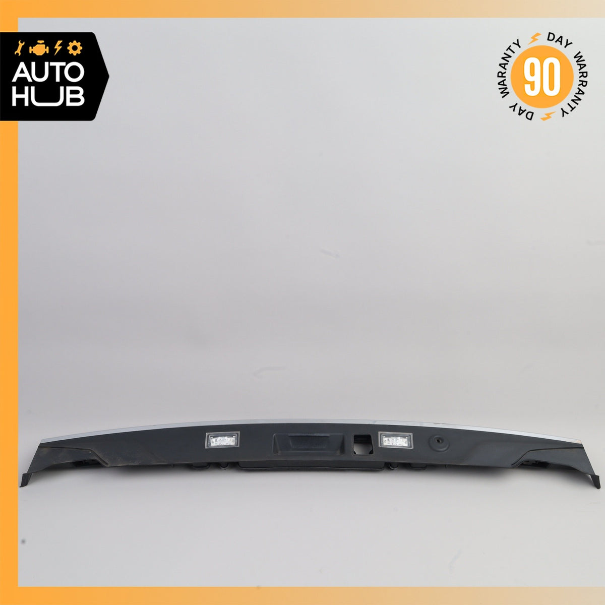 09-15 BMW F01 740i Trunk Lid Tailgate Handle Chrome Trim OEM - photo 6