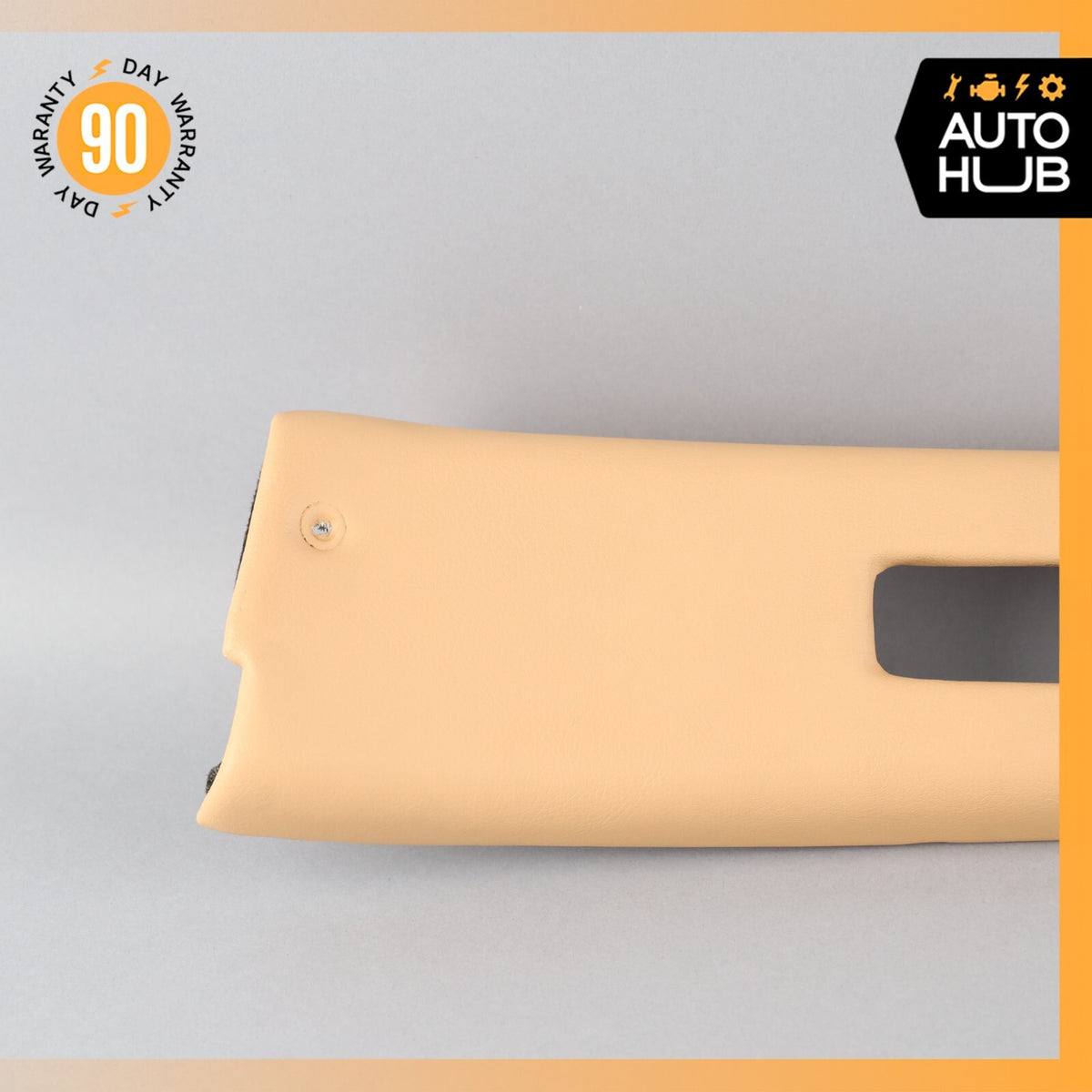 02-07 Maserati M138 Coupe 4200 Left Driver Side B-Pillar Trim Panel Beige OEM - photo 4