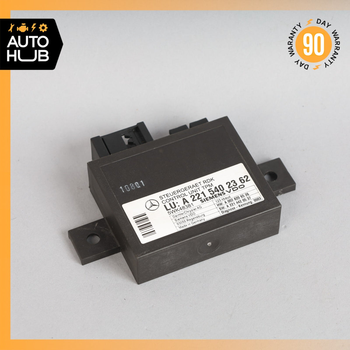 07-14 Mercedes W216 CL550 S550 Tire Pressure Monitor Module 2215402362 OEM - photo 1