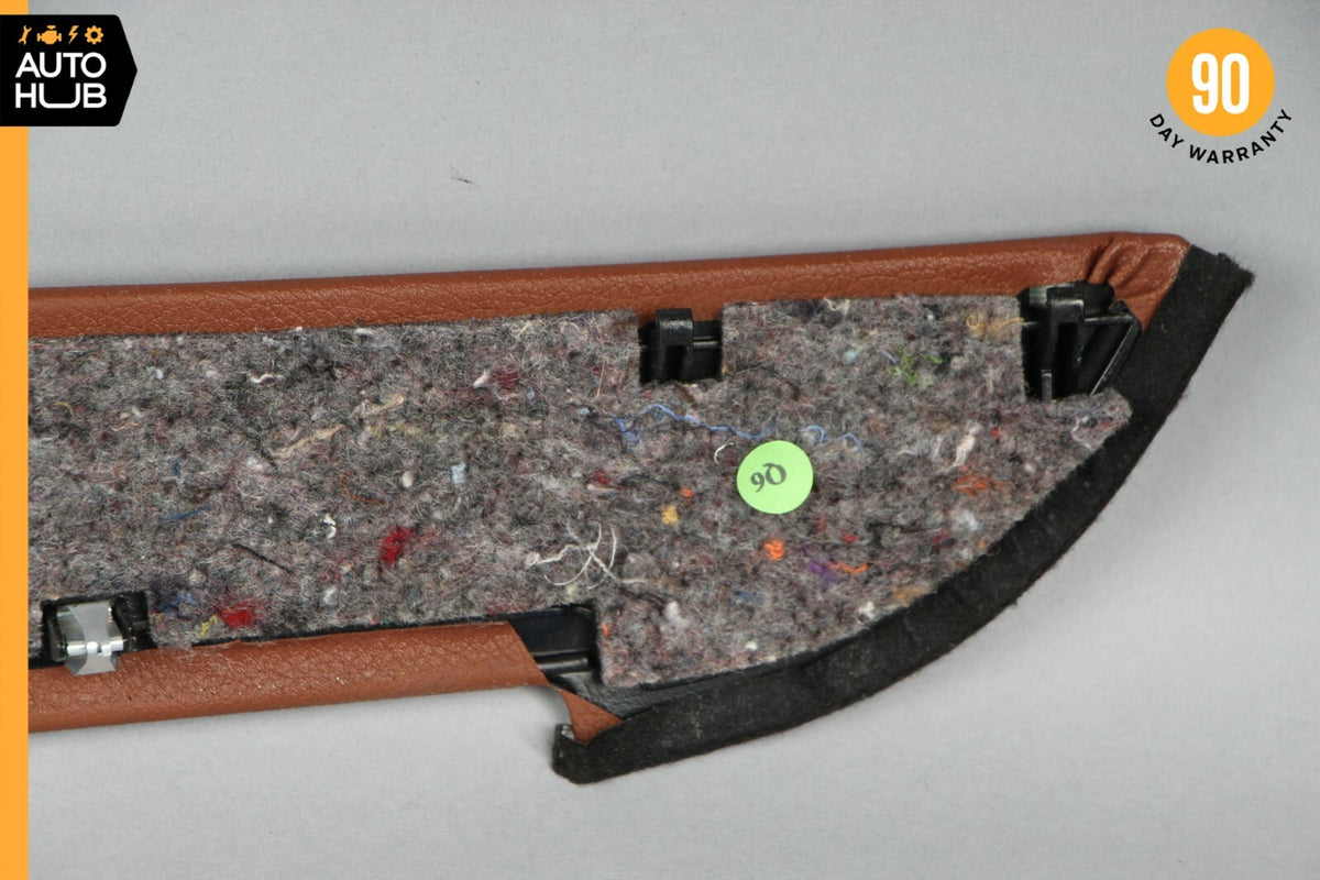 07-14 Mercedes W216 CL550 Center Console Left Side Molding Trim Cover Red OEM - photo 10