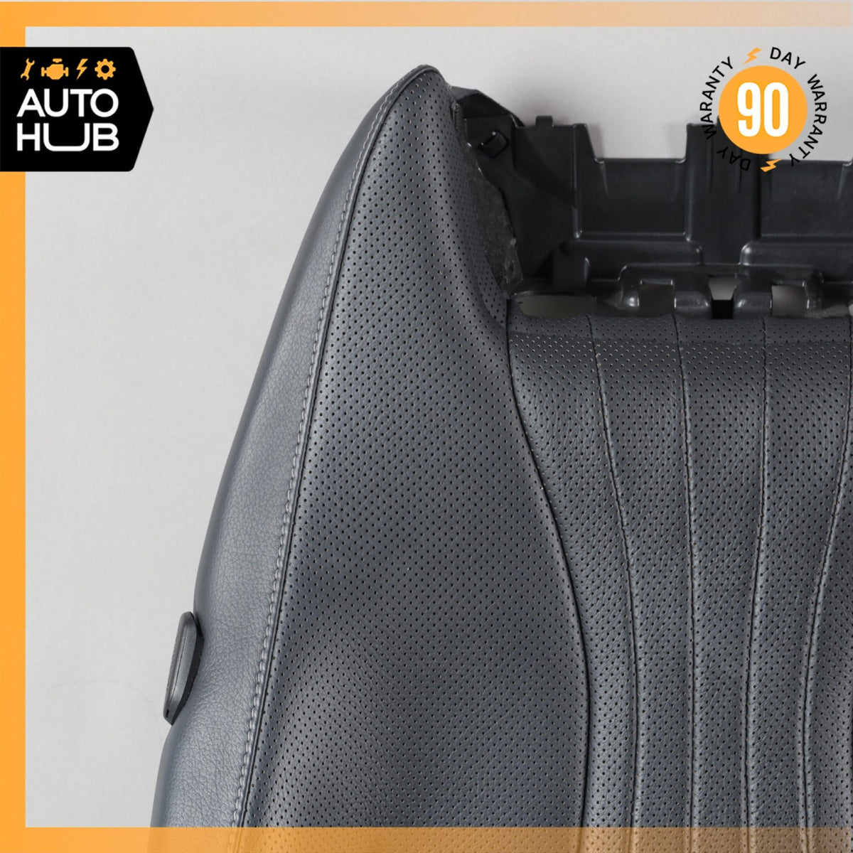 18-23 Mercedes W238 E400 E450 Front Right Side Seat Cushion Top Upper Black OEM - photo 7