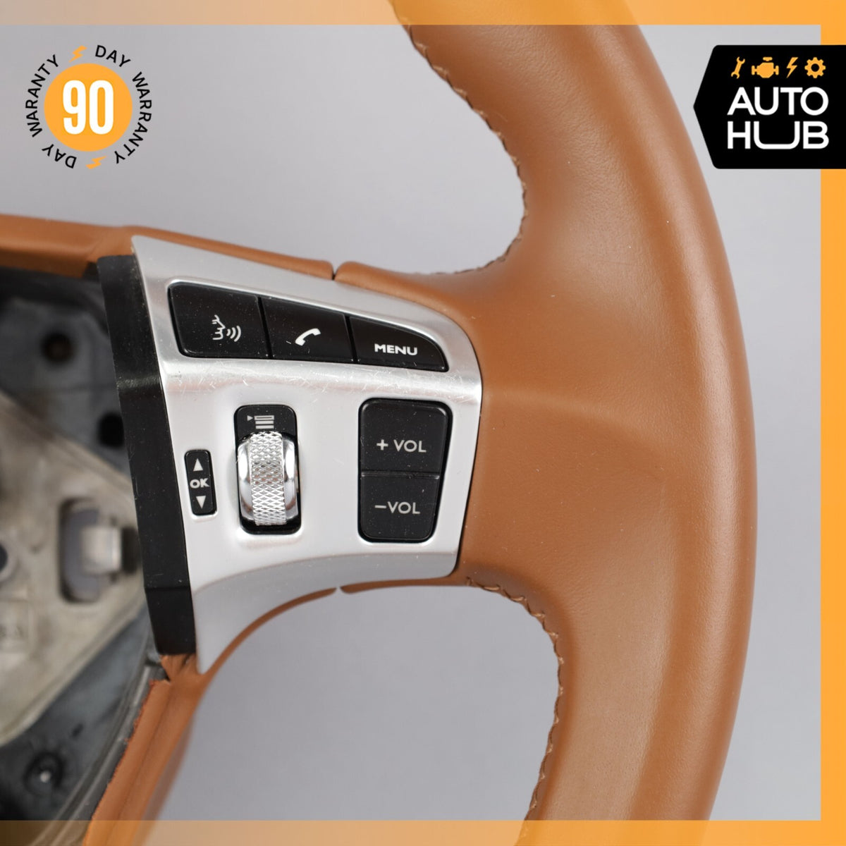 08-18 Bentley Continental GT GTC Flying Spur Driver Steering Wheel Leather OEM - photo 7