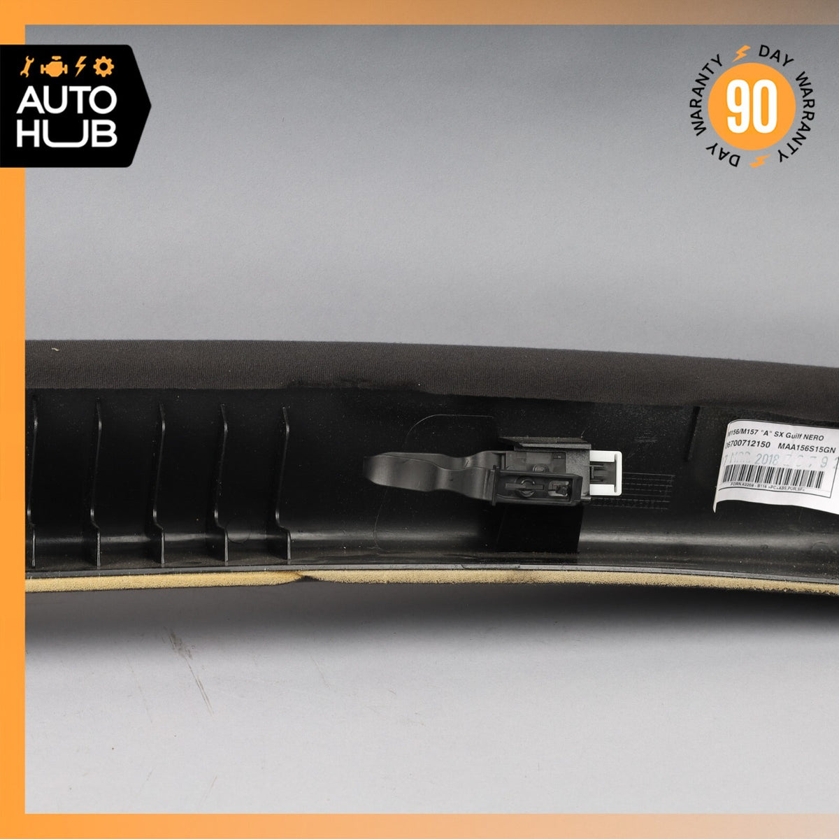 13-22 Maserati Ghibli M157 Front Left Side Interior Trim Panel A Pillar OEM 41k - photo 9