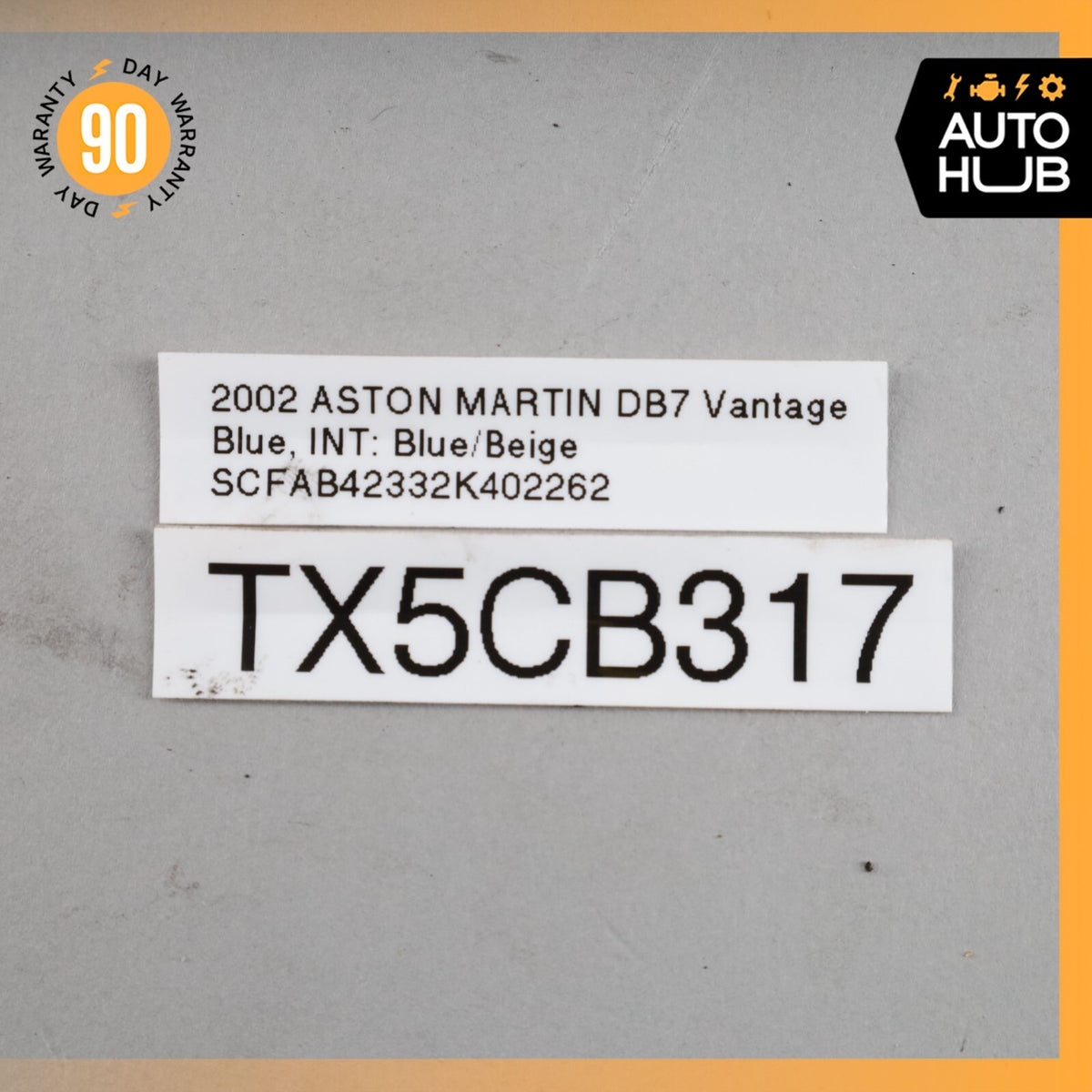 00-04 Aston Martin DB7 Vantage Rear Bumper Turn Signal Light Left Side OEM - photo 12