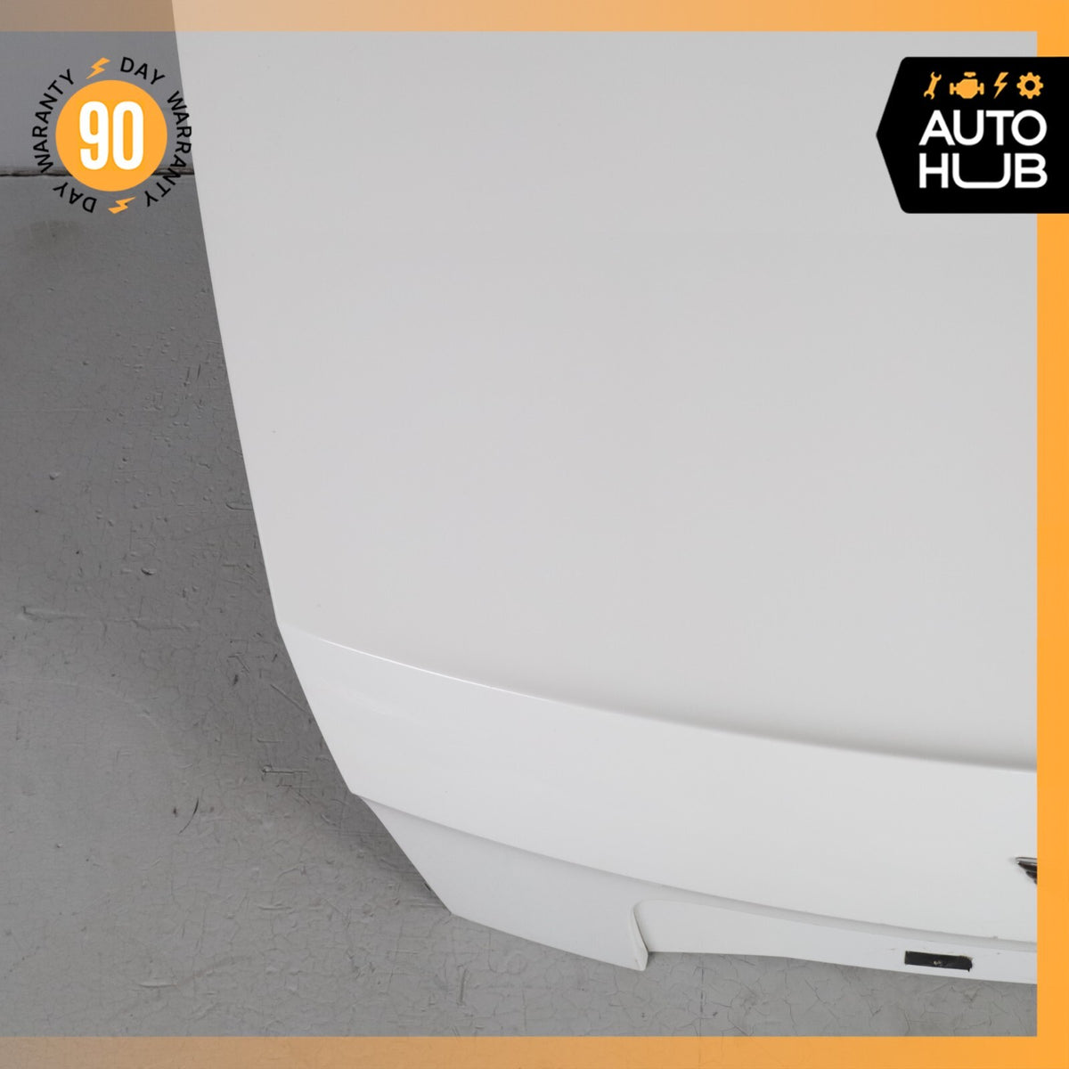 14-15 Bentley Flying Spur Trunk Lid Panel Assembly White OEM 44k - photo 9
