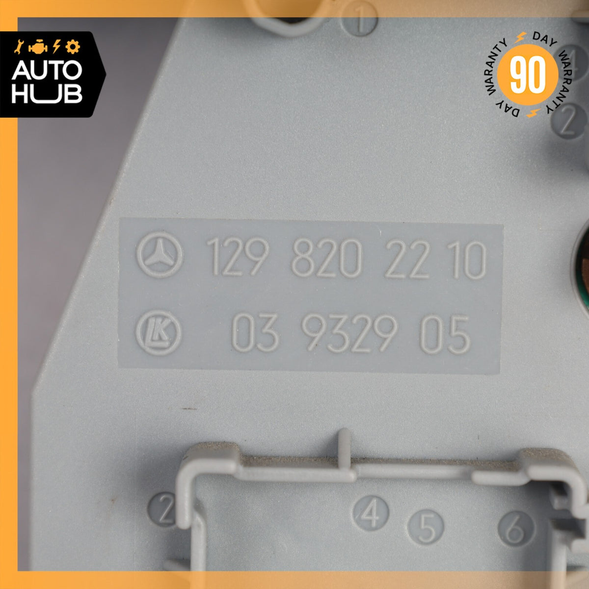 90-02 Mercedes R129 SL320 300SL SL500 Seat Control Switch Module Right Side OEM - photo 11