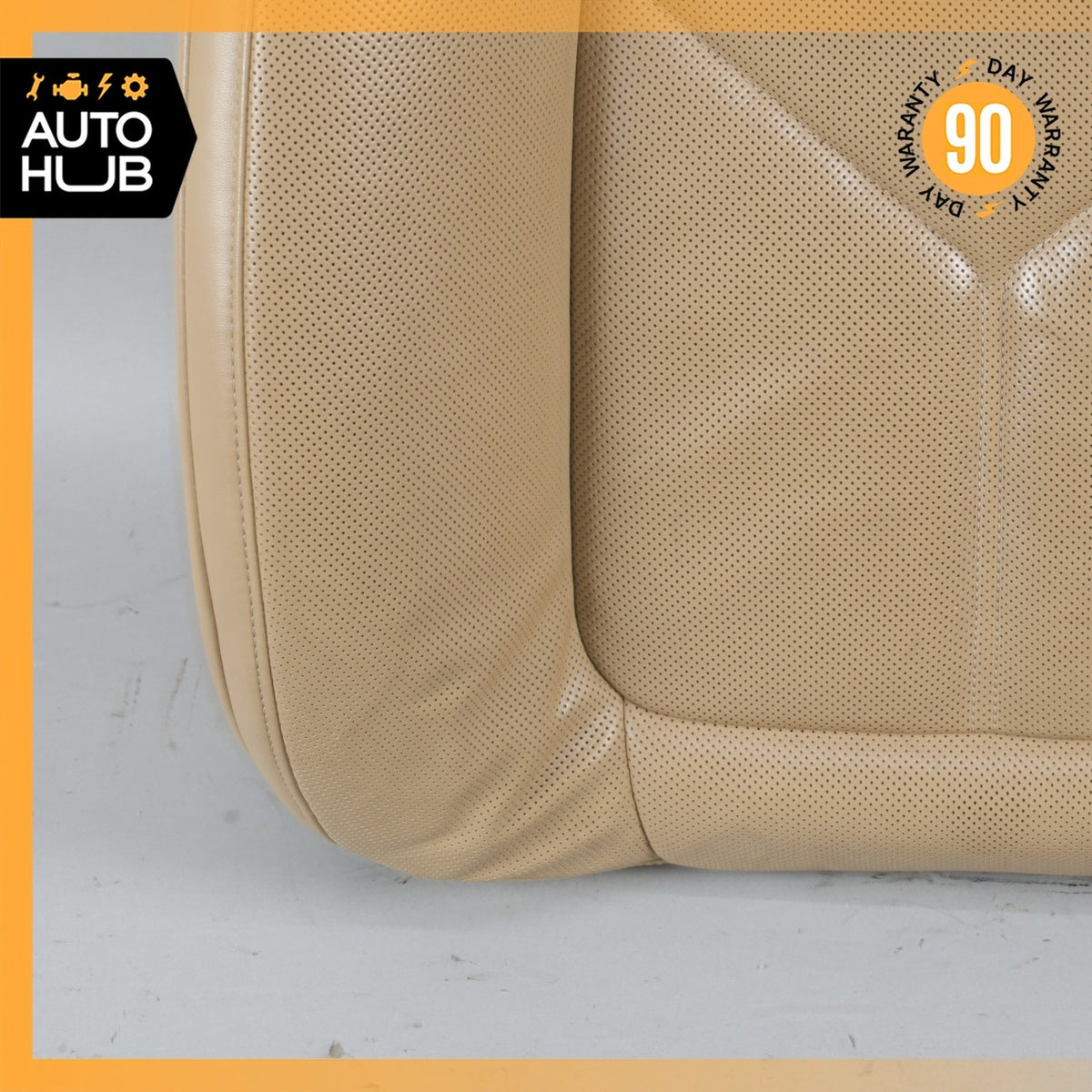 11-18 Porsche Cayenne 958 Front Right Side Seat Upper Cushion Leather OEM - photo 5