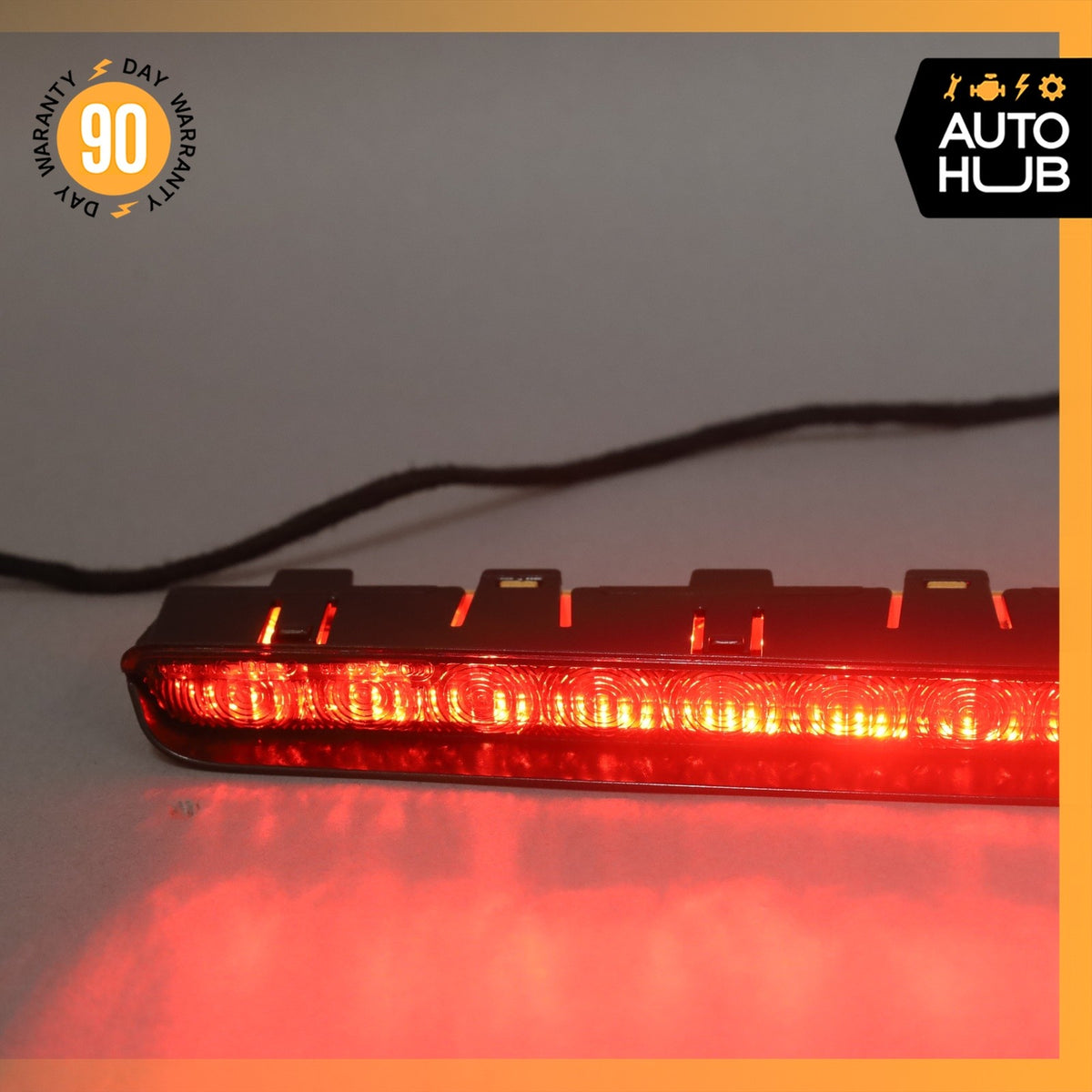 07-14 Mercedes W221 S550 S63 AMG CL550 Rear 3RD Third Brake Stop Light Black OEM - photo 4