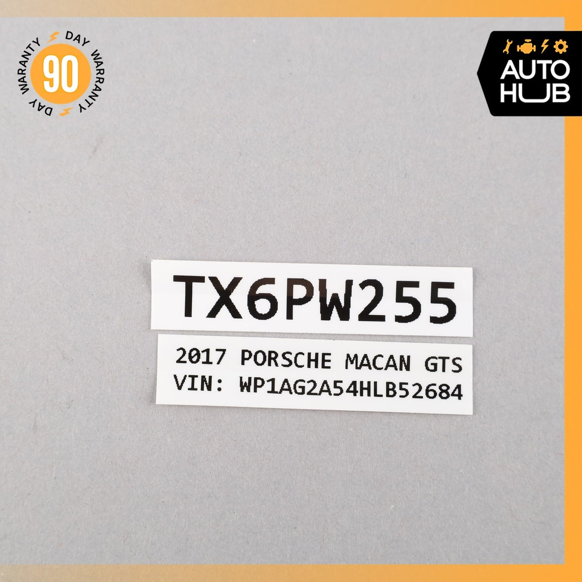15-18 Porsche Macan 95B Dashboard Glovebox Glove Box Cover Black OEM 46k - photo 11