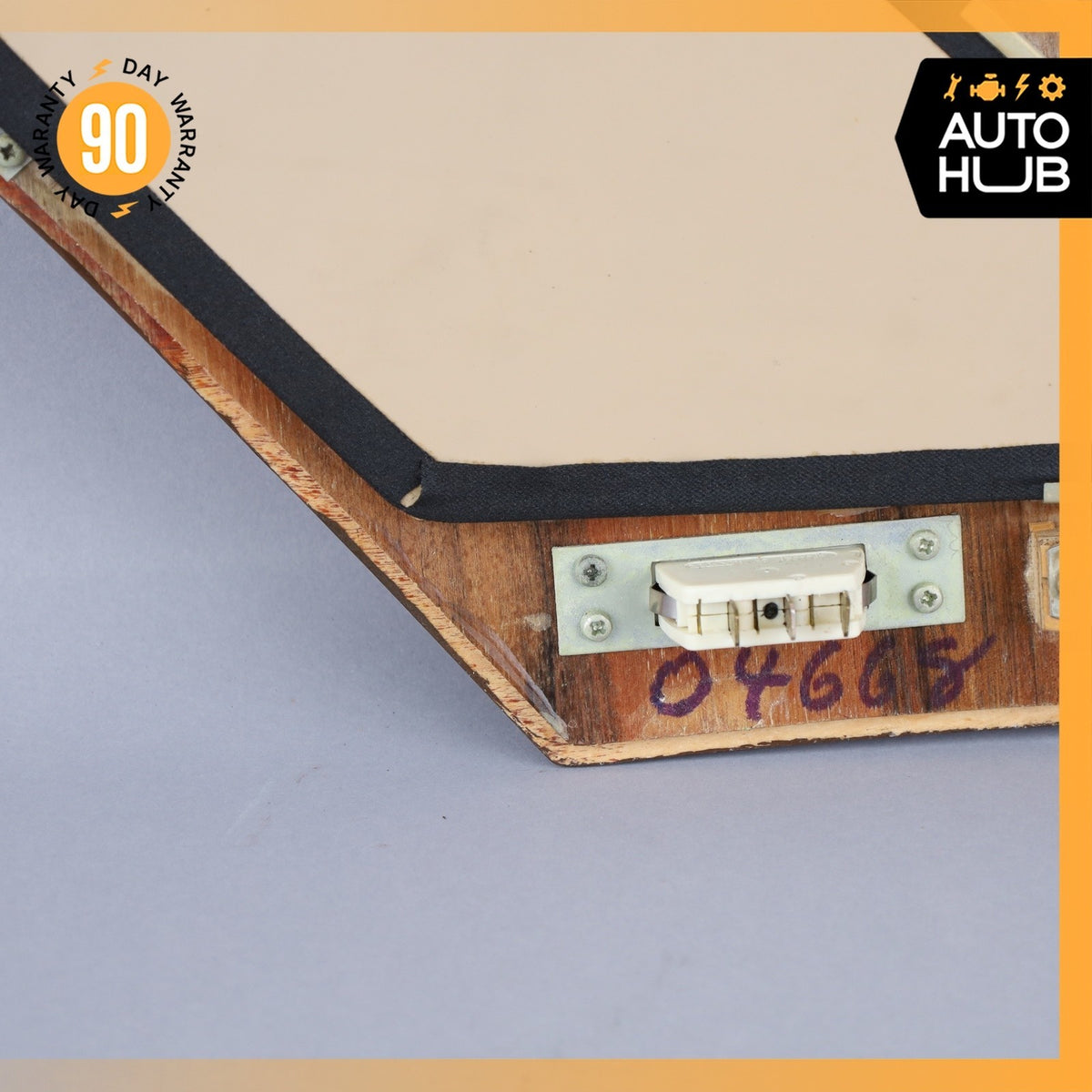 81-98 Rolls Royce Seraph Spirit Rear Right Quarter Vanity Glass Mirror Wood OEM - photo 13