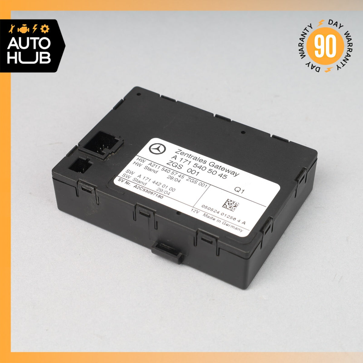 03-11 Mercedes R171 SLK55 E350 Central Gateway Control Module 1715405045 OEM - photo 2