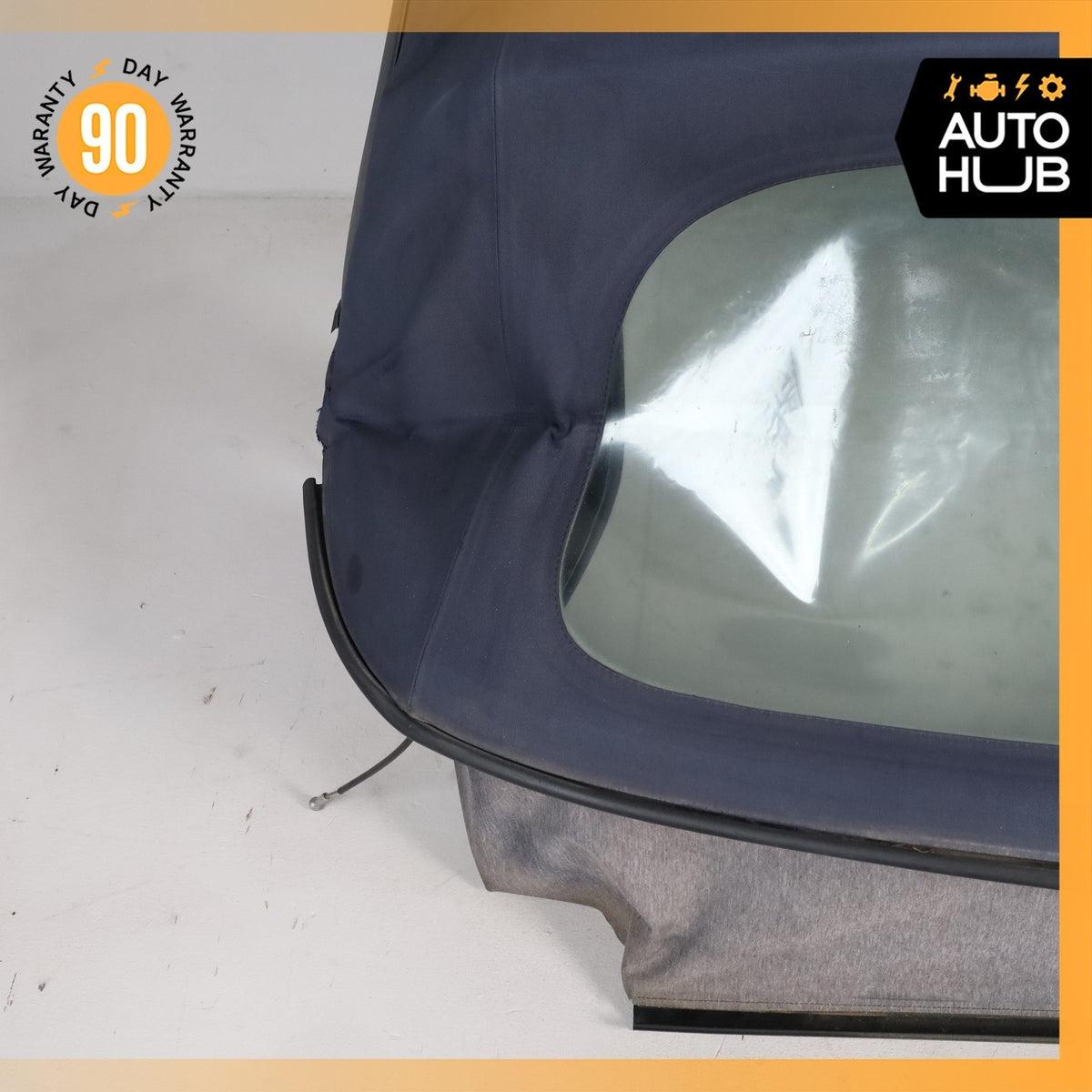97-02 Porsche Boxster 986 Convertible Soft Top Roof Blue OEM - photo 8