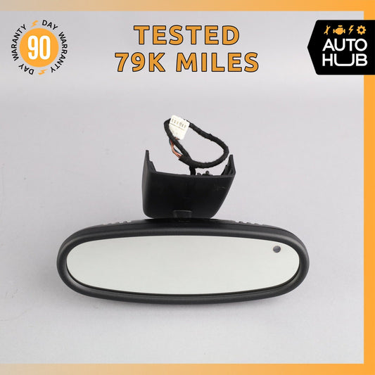 05-11 Mercedes R171 SLK280 SLK350 Interior Rear View Mirror Black Auto Dim OEM - photo 1