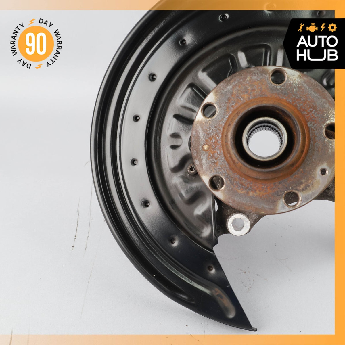 03-13 Bentley Continental Flying Spur Rear Right Side Spindle Knuckle Hub OEM - photo 3