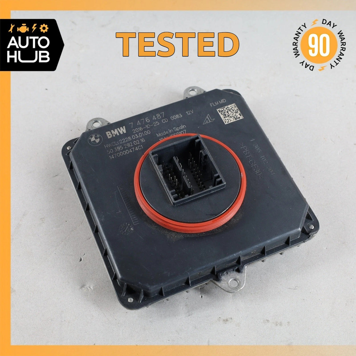 BMW G12 740Li Adaptive Headlight Head Light Lamp Ballast Control Module OEM - photo 1