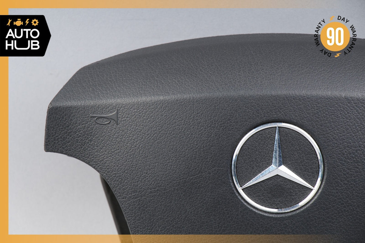 00-06 Mercedes W220 S430 CL500 Steering Wheel Air Bag Black 2204602498 OEM - photo 2