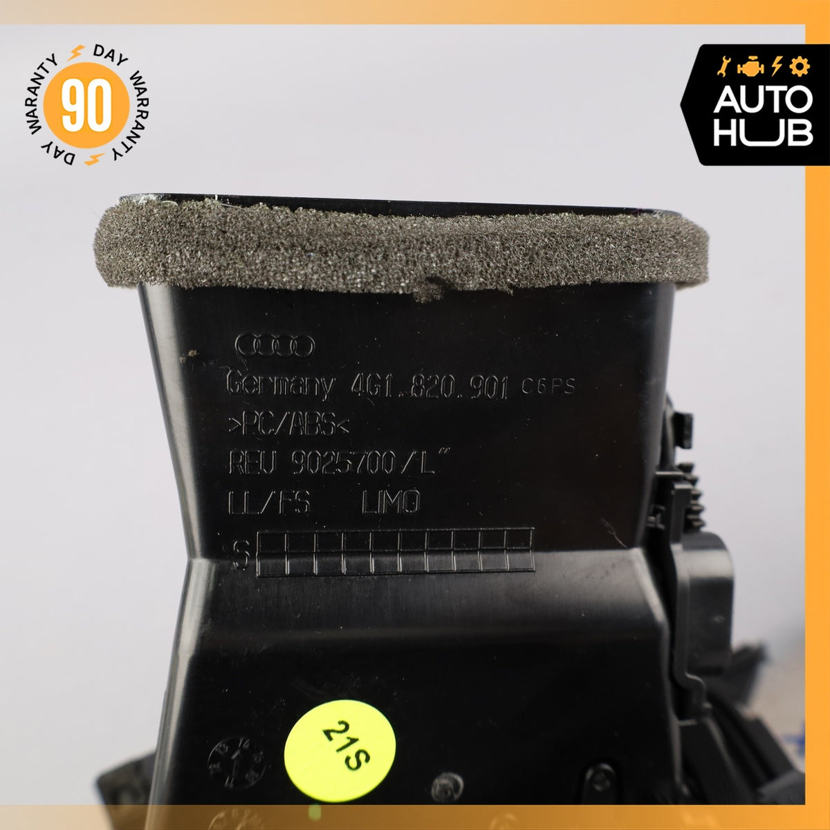 12-18 Audi C7 A6 S6 Left Dash AC Air Vent OEM 75k - photo 9