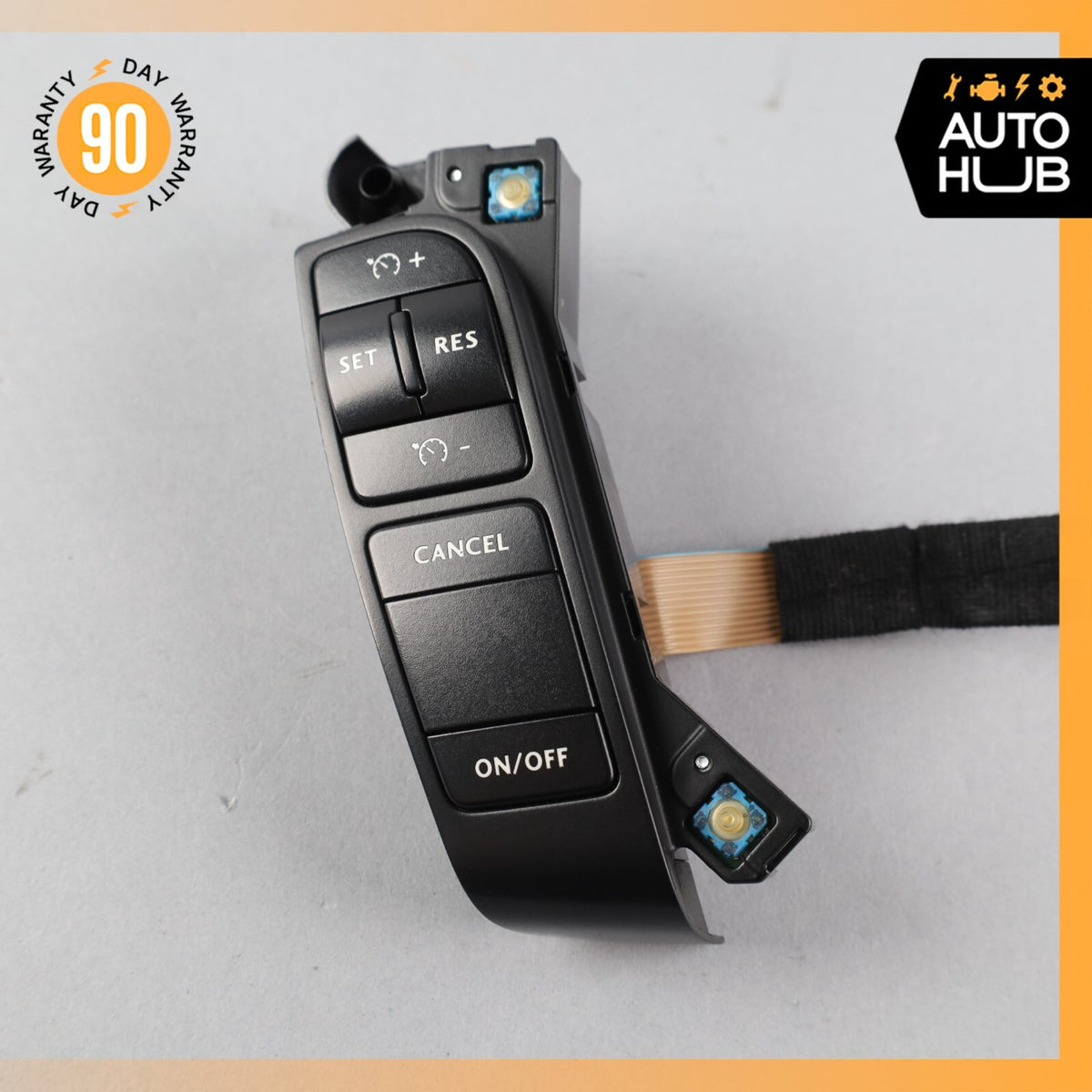 03-12 Bentley Continental GTC Left Steering Wheel Control Switch Button OEM 62k - photo 6