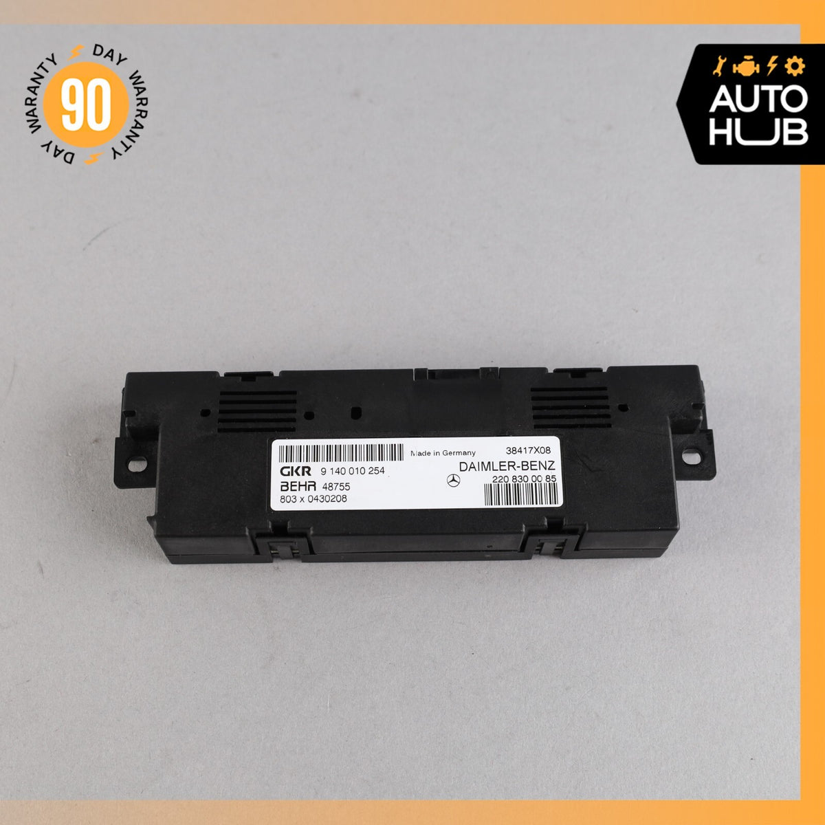 00-06 Mercedes W220 S600 CL600 S500 S55 AMG A/C Climate Control Module Unit OEM - photo 9
