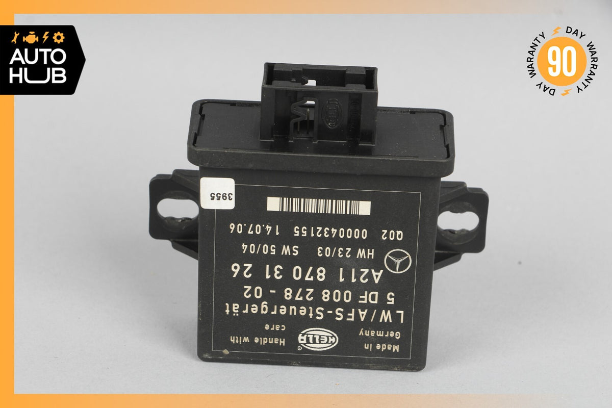 05-12 Mercedes W219 CLS63 CLK350 E350 Headlight Control Module 2118703126 OEM - photo 6