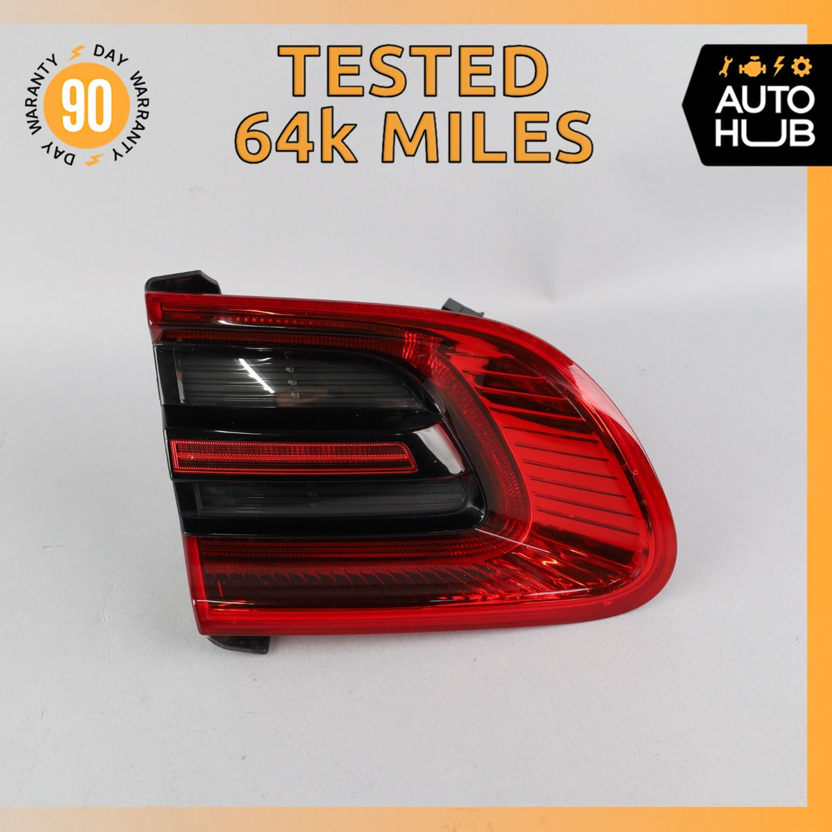 15-18 Porsche Macan Turbo 95B Rear Left Driver Side Inner Tail Light Lamp OEM - photo 1