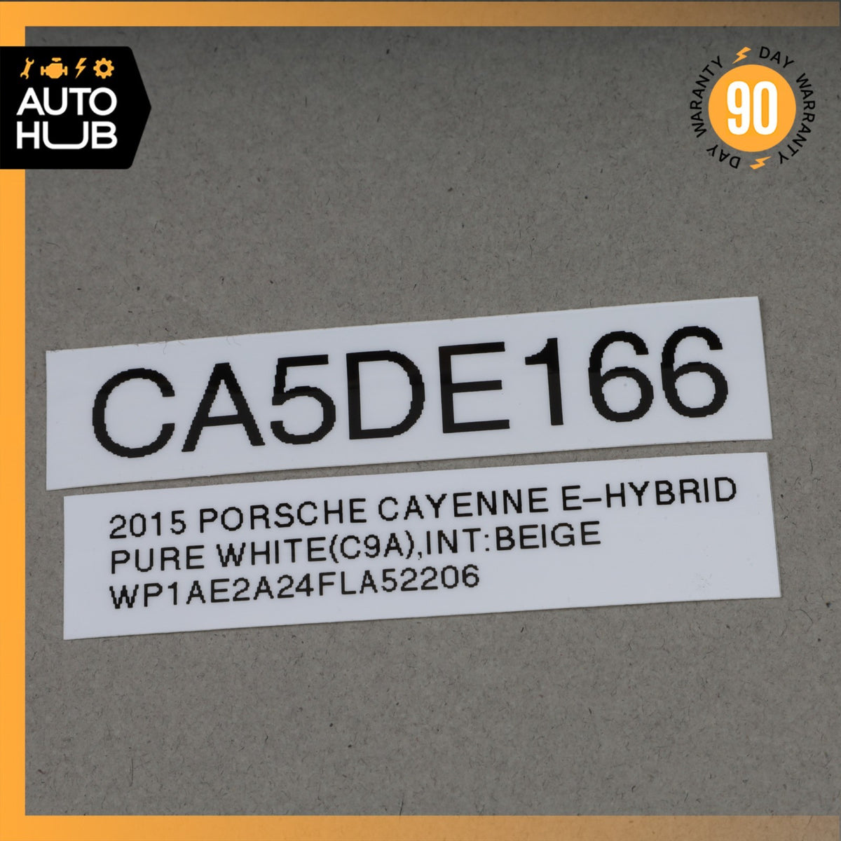 Porsche Cayenne 958 E-Hybrid Center Console Multifunction Switch Control OEM 62k - photo 24