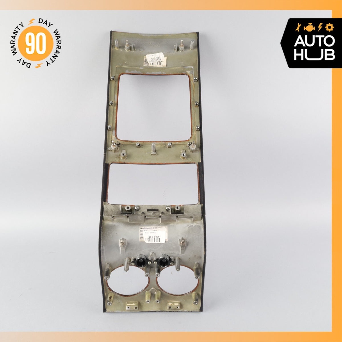 03-17 Bentley Continental GT Coupe Rear Center Console Bezel A/C Vent Trim OEM - photo 8