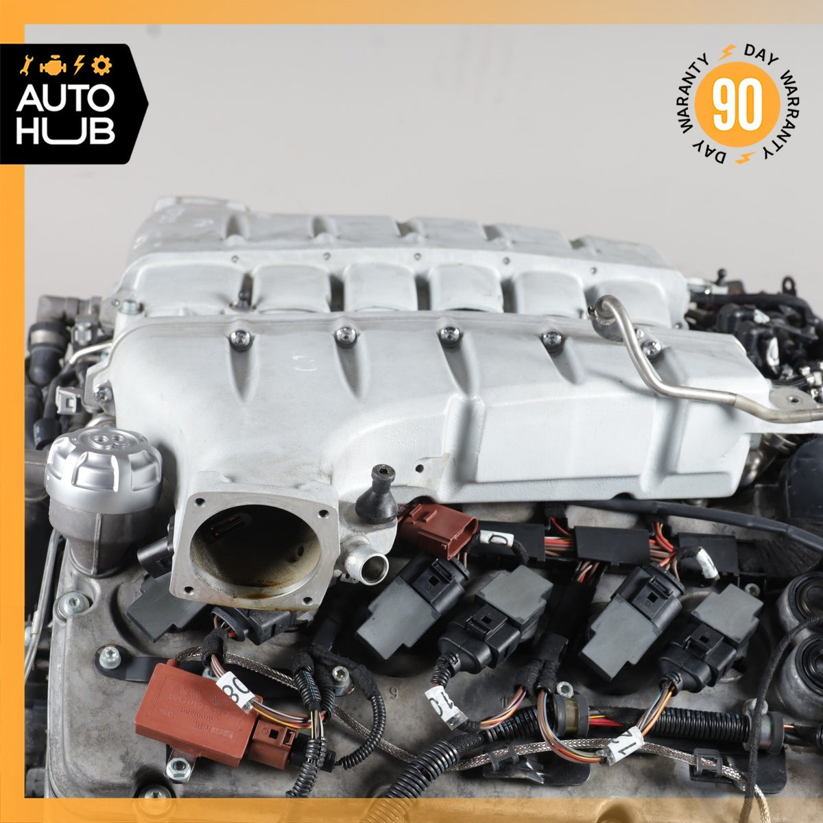 03-13 Bentley Continental GT GTC 6.0L W12 Engine Motor Assembly OEM 87k - photo 4