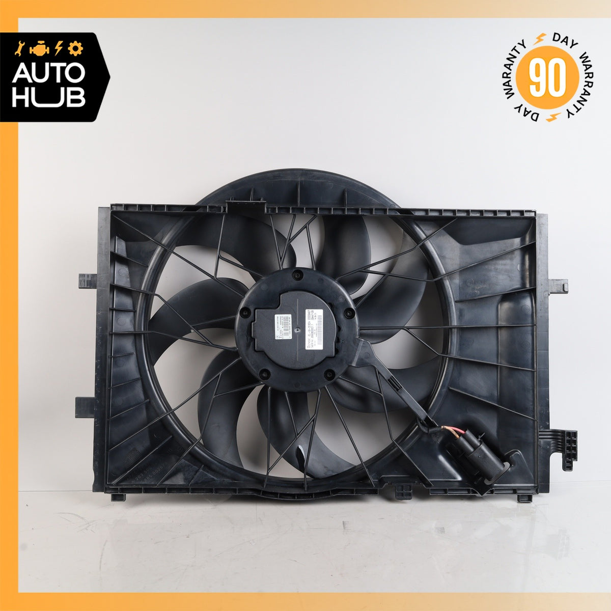 Mercedes W209 CLK350 Engine Motor Cooling Radiator Fan Assembly OEM - photo 13