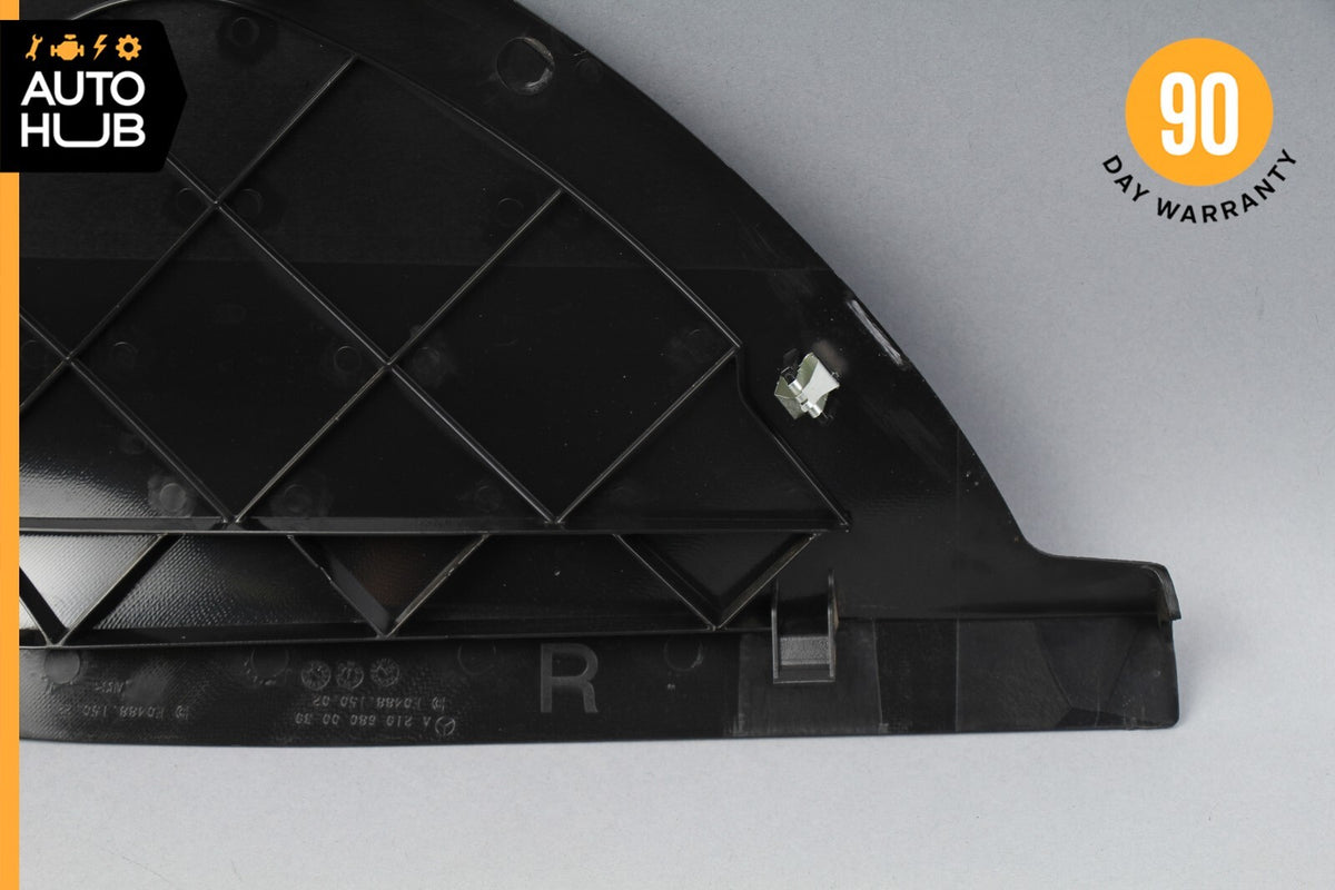 Mercedes W219 CLS550 CLS500 Dashboard Dash Right Side Panel Trim Cover Black OEM - photo 8
