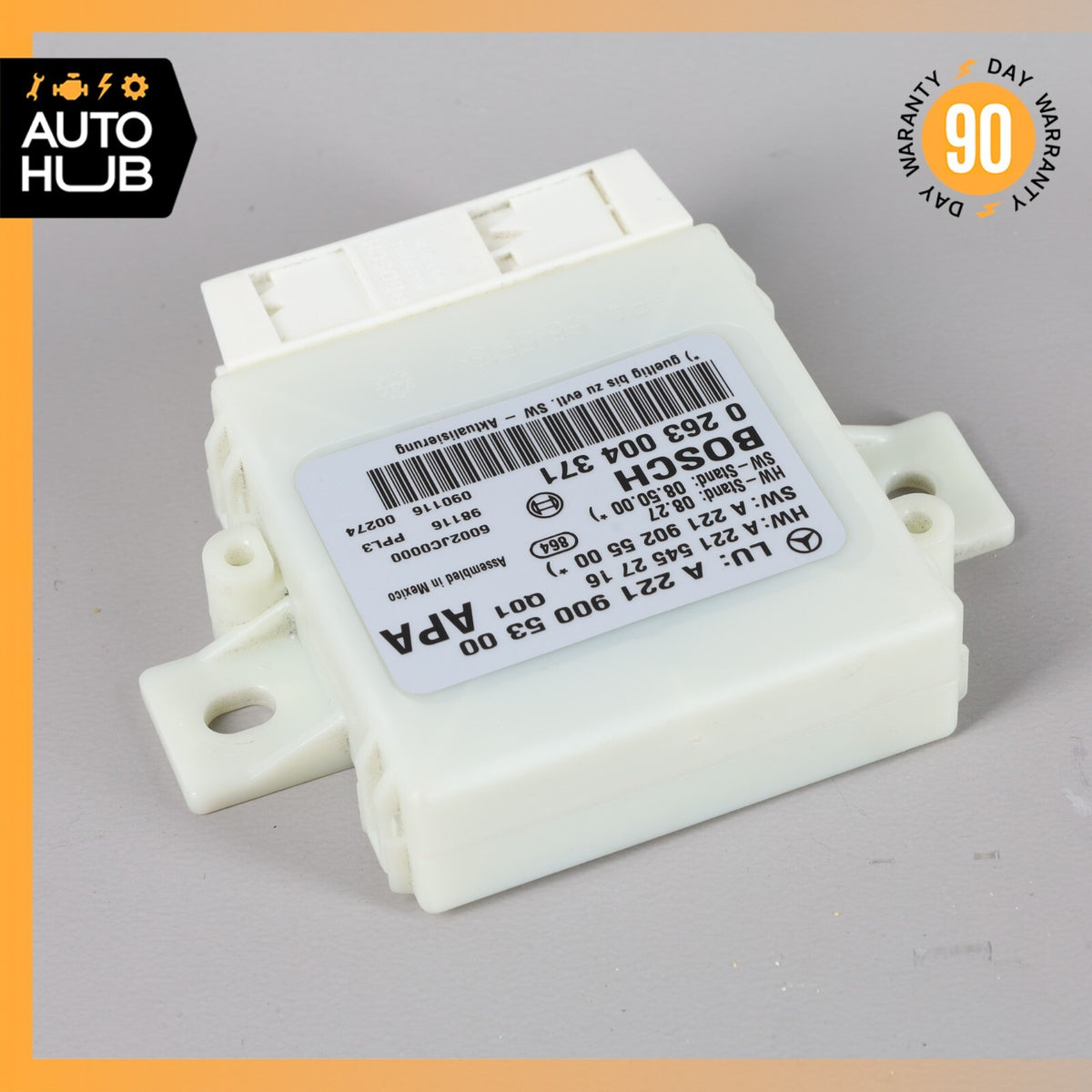 10-13 Mercedes W221 S63 S400 Park Assist Parktronic Sensor Module Control OEM - photo 3