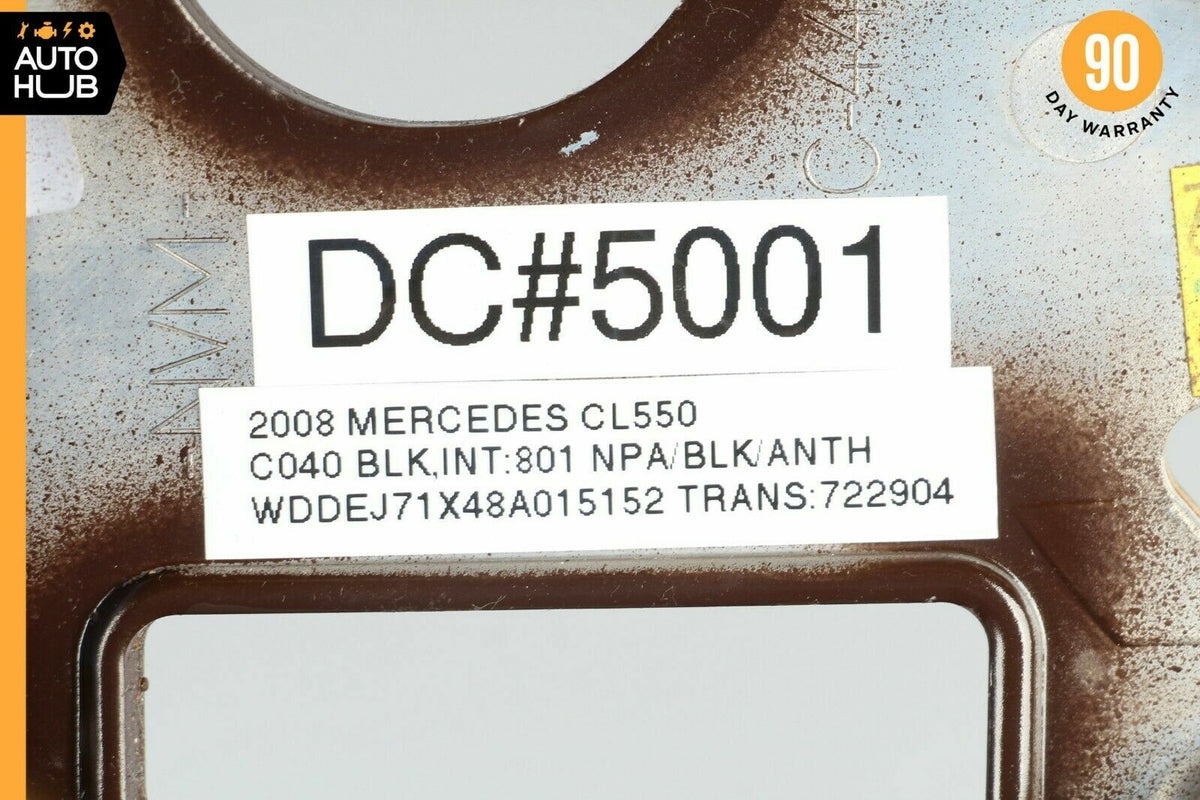 07-14 Mercedes W216 CL550 CL63 AMG Center Console Multi Function Switch Trim OEM - photo 7