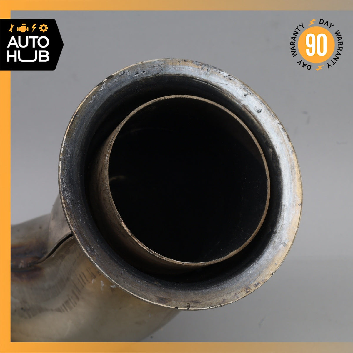 12-19 Mercedes W166 ML350 GLE350d BlueTec Engine Exhaust Downpipe OEM - photo 6