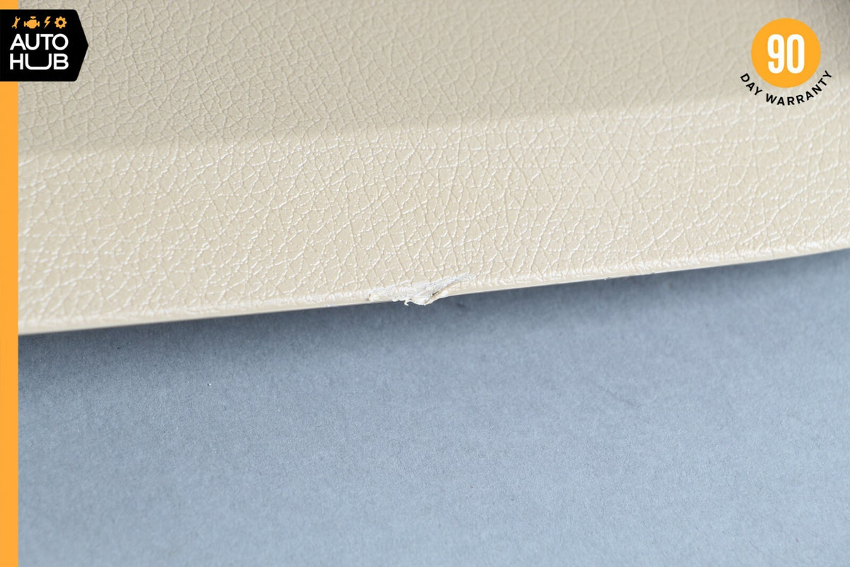03-09 Mercedes W211 E320 E350 E500 Right Dashboard Trim Cover Panel Beige OEM - photo 6