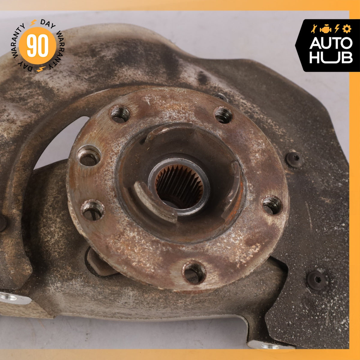 11-18 Porsche Cayenne 958 Front Left Driver Side Knuckle Spindle 7P0407245A OEM - photo 6