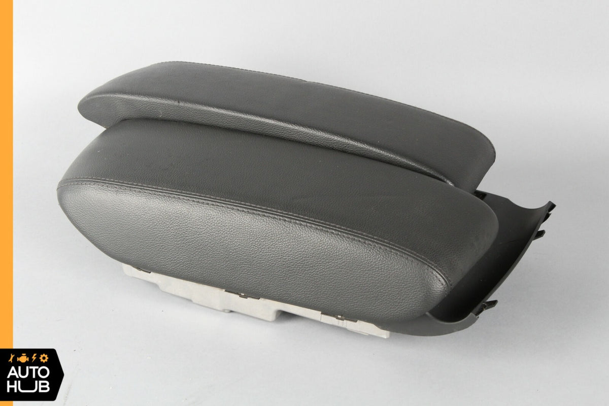 11-17 Audi D4 A8 A8L Center Console Arm Rest Armrest Storage Black OEM - photo 3