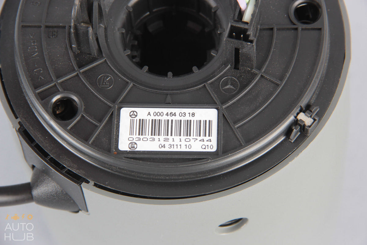 03-06 Mercedes W220 S430 S500 Steering Column Clock Spring And Controls Gray OEM - photo 3